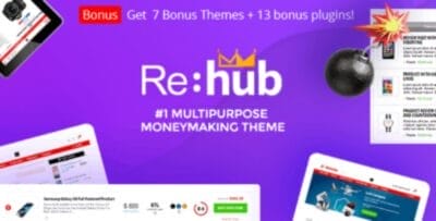Rehub Multi Vendor Store Theme