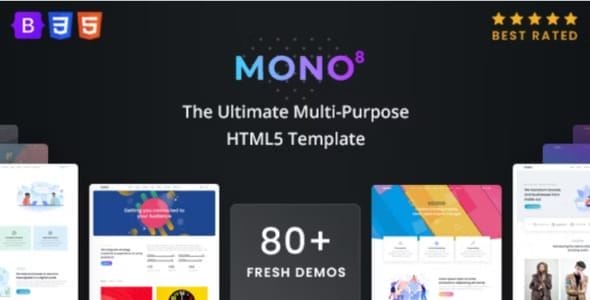 Mono - Creative Multipurpose HTML5 Template