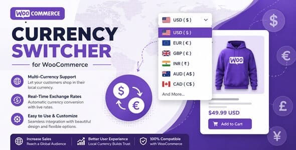 Currency Switcher for WooCommerce