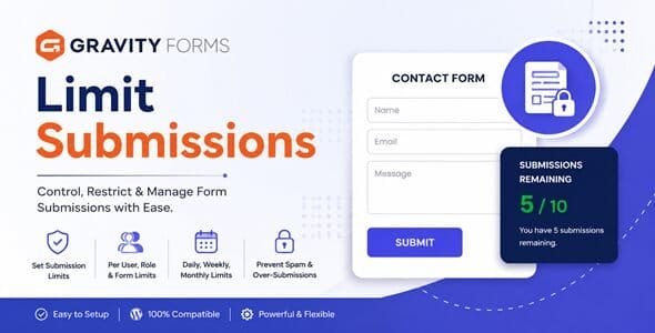 Gravity Forms Limit Submissions