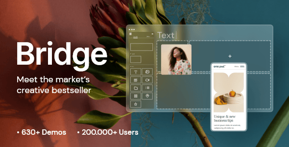 Bridge Creative Multipurpose WordPress Theme