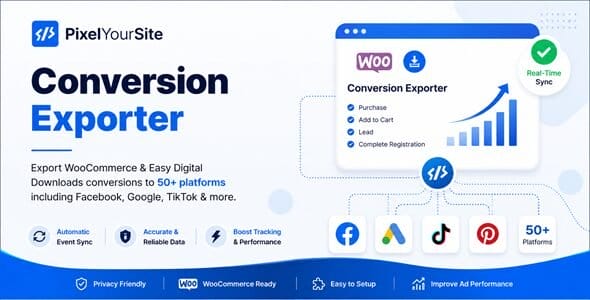PixelYourSite - Conversion Exporter