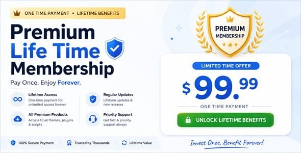 Premium Lifetime Membership