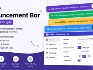 Themify Announcement Bar